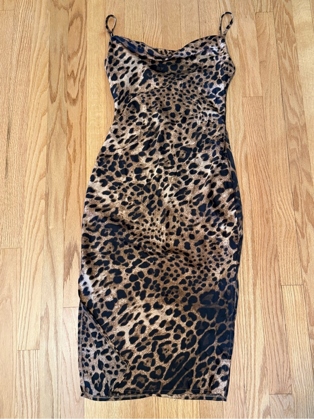 Nasty Gal Leopard Print Dress